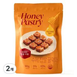 모던하우스 수제 찹쌀 꿀약과 90g 2개 간식 학원 어린이날 생일 학교 방과후