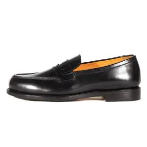 [롯데백화점]포르투나 슈즈 18044 / 남성 스플릿 토 페니로퍼 (블랙, 밤색)JS (잘란스리와야상위브랜드)