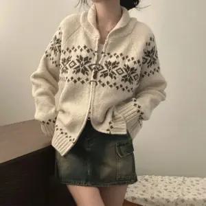 리타 집업 니트 가디건 스웨터 아우터