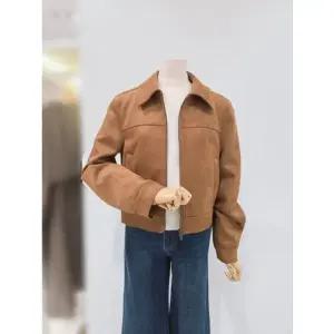 [갤러리아] [SOUP] 스웨이드 집업 크롭자켓 SBRLE31