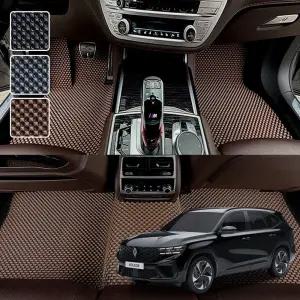 뉴 르노 그랑 콜레오스 전용 3D 엠보싱 차세대 고무매트 1열2열 세트 cWB8+2ptC