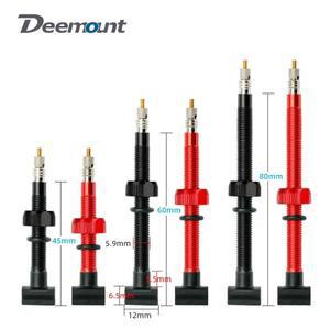 1쌍 2쌍 자전거 밸브 스템 45mm 60mm 80mm 알루미늄 합금 튜브리스 로드 바이크 MTB 타이어 코어 교체