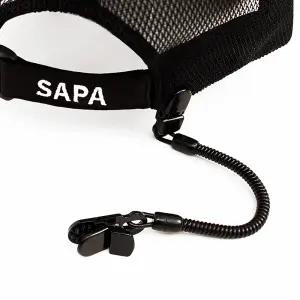 싸파 캡키퍼 스프링줄 모자클립 이탈방지 낚시모자집게