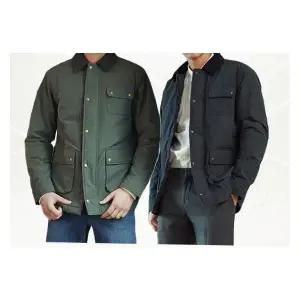버커루 드라이 왁스 퀄팅 자켓 남성 2컬러 택1 1418918