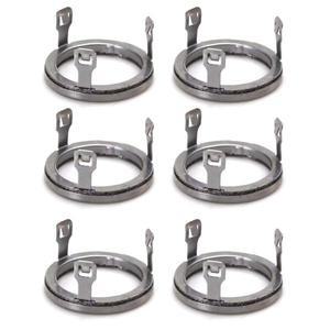 6개/대 인젝터 가스켓 엔진 연료 디커플러 요소 13537564751 BMW 자동차 액세서리