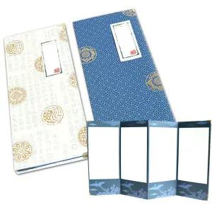 미니병풍 만들기 한글문양 (1명용) 화첩 화첩만들기 전통 민화 만들기용품