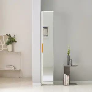 거울도어 행거옷장 장롱 드레스룸 30cm P0000QTK