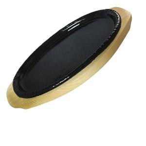 주물 점타원 스테이크판 나무밑판 4호