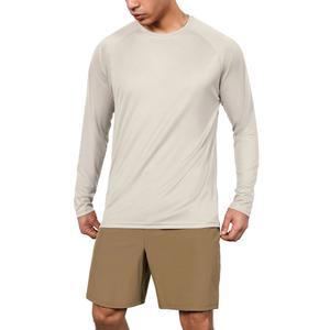 오도도스 남성용 퀵 드라이 긴팔 셔츠 UPF 50+ 자외선 차단 SPF 애슬레틱 탑 운동 낚시 티셔츠