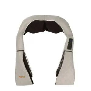 휴플러스 목 어깨 마사지기 승모근 온열 무선 안마기