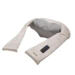 휴플러스 무선 듀얼태핑 목 어깨 안마기 부모님 선물