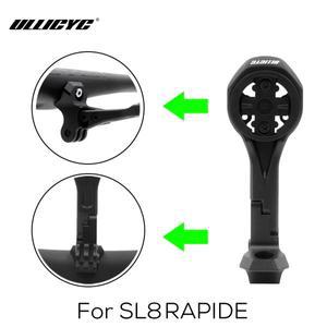 Gopro/GPS/Garmin/Bryton/Wahoo 알루미늄 합금과 호환되는 SL8 Rapide 통합 핸들 바 컴퓨터 마운트용