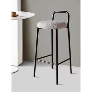 홈바 체어 카페 스탠드바 기타가죽색상벨벳색상 바텐 45cm적용테이블75cm 의자 높은