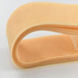 커피색 부드러운 폴리에스터 플랫 플레인 호스헤어 크리놀린 브레이드 공예용 본딩 재봉 웨딩드레스 댄스 D