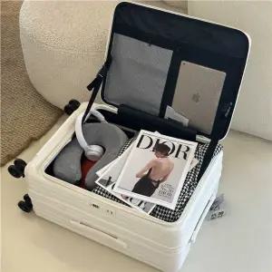 전면오픈 캐리어 전면 케이스 개방 여행 기내용 수납 하드