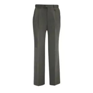 [롯데백화점]본 남성 F/W 비스코스 원턱 세미와이드 팬츠 BN3FTA345CH