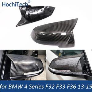 사이드미러BMW 호환 4 시리즈 F32 F33 F36 418i 420i 420d425d 리얼 카본 파이버 사이드 미러 커버