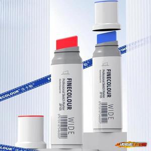 호환 Finecolour 20mm 와이드 마커 세트 팝 알코올 라인 스케치 아트 마커 펜 드로잉 미술 용품 EF105