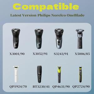 필립스호환 노렐코 원블레이드 QP2724 MG5910 용 원 충전기 (새 버전)