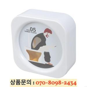 욕실 시간 추적을위한 혁신적인 5 분 시각적 모래 타이머 화장실 디자인