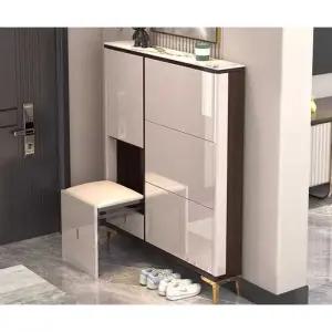 슬림 현관 신발장 키큰 원룸 틈새 폴딩 조립식 모던