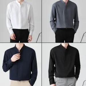 SIS-073 남자 차이나 카라 셔츠 남방 나셔츠 남성 캐주얼 나남방