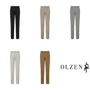 올젠(ZOE3PP1301)사선조직 면스판 가을 캐주얼 치노팬츠