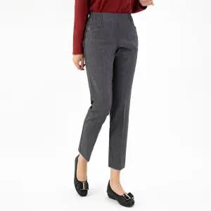 [모슬린]엄마옷 기모 울 밴딩일자바지 YKF515797 중년여성50대60대70대빅사이즈할머니옷마담선물