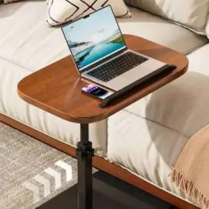 높이조절 사이드 테이블 침대 소파 이동식 협탁 책상 간이 보조