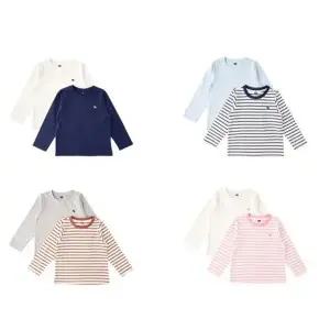 갤러리아 [블루독타임월드] 베이직긴팔2종티셔츠 4종택1 (25W1067001)