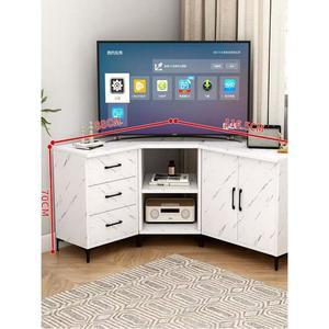 코너 TV장 농촌 코너 TV장 일체형 수납장 콘솔 가정용 콤비 심플