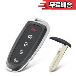 5버튼 리모컨 자동차 키 케이스 커버 포드 익스플로러 엣지 플렉스 토러스 2011 스마트카용