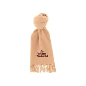 [비비안웨스트우드][오늘출발] 비비안웨스트우드 25FW 자수로고 울 머플러 81030007 W00Q7 C401
