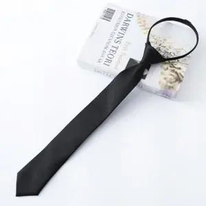 지퍼 넥타이 자동넥타이 검정넥타이 남자넥타이 정장넥타이 지퍼넥타이