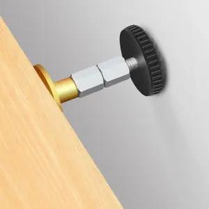 서랍장볼트 목공 흔들림 방지 10개입 가구 침대영화관 중식당회전판 DIY용 인조대리석상판 원터치폴딩 맞춤