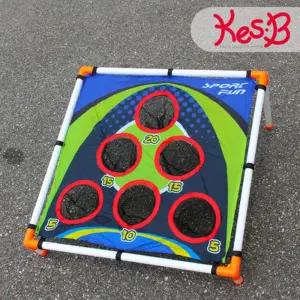 유치원 체육 소풍 협동 공던지기 게임놀이 구멍에콩주머니 넣기 교구 키가쑥쑥 스포츠