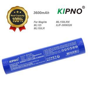 Maglite ML125 ML150LR ILIF-3006526용 KIPNO 손전등 3600mAh 배터리
