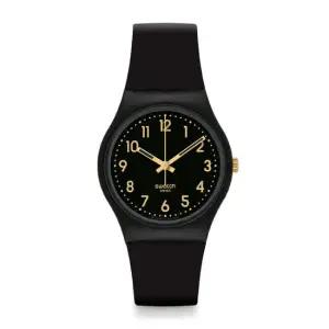 스와치 SO28B113 GOLDEN TAC 공용 우레탄 시계