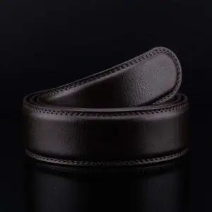 자동버클 교체용 소가죽 벨트(다크브라운) 정장벨트 남성벨트 정장벨트 벨트 허리띠 가죽벨트