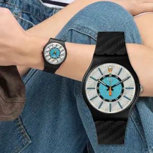 스와치 SO32B119 GOOD TO GORP 남성 우레탄 시계