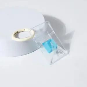 PVC 미니 지퍼백 키링 부자재 열쇠고리 만들기 DIY