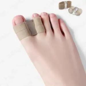 편리한 발가락 패드 재사용 가능 엄지 분리 보호 투명