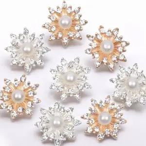 미니 플라워 진주 장식품 꽃 부자재 꾸미기 예쁜 DIY_23413510