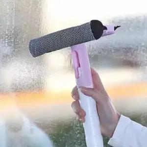 분무기 유리 닦이 스프레이 2in1 일체형 거울 스퀴지_23414478