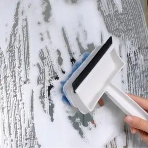 욕실 거울 타일 청소 스펀지 핸드 브러쉬 물기제거_23414509