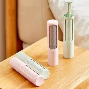 휴대용 미니 먼지제거기 먼지털이 브러쉬 털제거_23414537