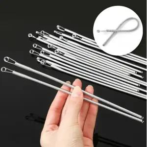 줄끼우기 바늘 스레딩 도구 후드끈 바지허리끈 끼우개