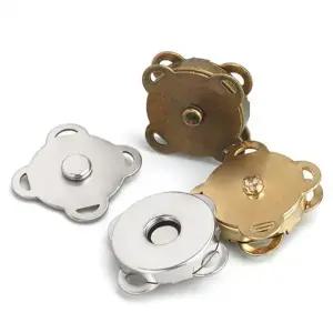 가방 부자재 똑딱이 마그네틱 메탈 자석 단추 14mm