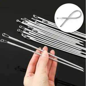 줄끼우기 바늘 스레딩 도구 후드끈 바지허리끈 끼우개_23415803