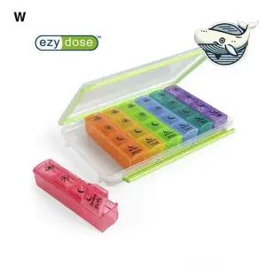 컬러풀 복합 약통 주간 복용관리 통정리함